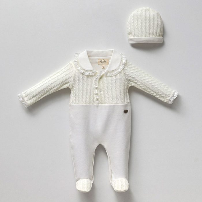 Strick Baby Strampler